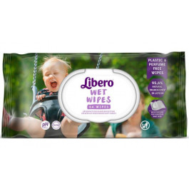 Libero Серветки вологі для немовлят  Wet Wipes 64 шт. (7322541164724)