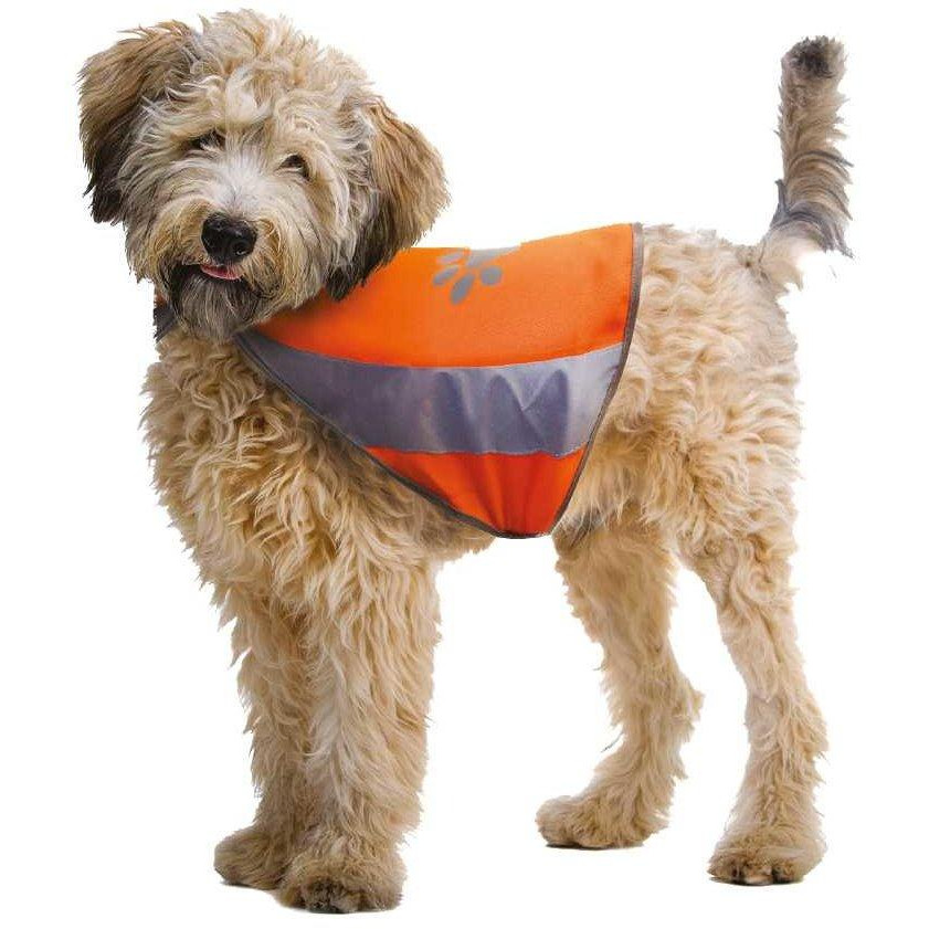 Croci Жакет светоотражающий  Visibility, для собак, оранжевый, размер L (C6020109) - зображення 1