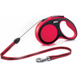 Flexi Повідець-рулетка для собак до 12 кг  New Comfort розмір S 8 м червоний (C5055665)