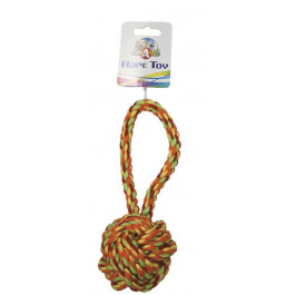 Croci Іграшка для собак  Вузловий м'яч із канатною ручкою 23 см (C6098323)