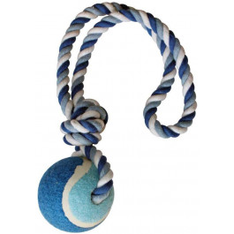 Croci Іграшка для собак  Канат грейфер з петлею та м'ячиком 40x6 см блакитний (C6098307)