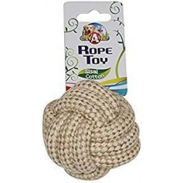 Croci Іграшка для собак  Eco Канат грейфер плетінь м'яч котон + сезаль 7.5 см 120 г (C6098338)