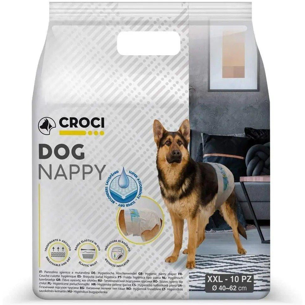 Croci Подгузник  для собак от 18 до 30 кг, размер XXL, обхват 50-64 см (C6028999) - зображення 1