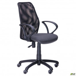 Art Metal Furniture Oxi/АМФ-4 сиденье Квадро-02/спинка Сетка черная (261005)