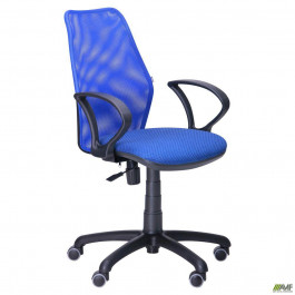 Art Metal Furniture Oxi/АМФ-4 сиденье Квадро-20/спинка Сетка синяя (261126)