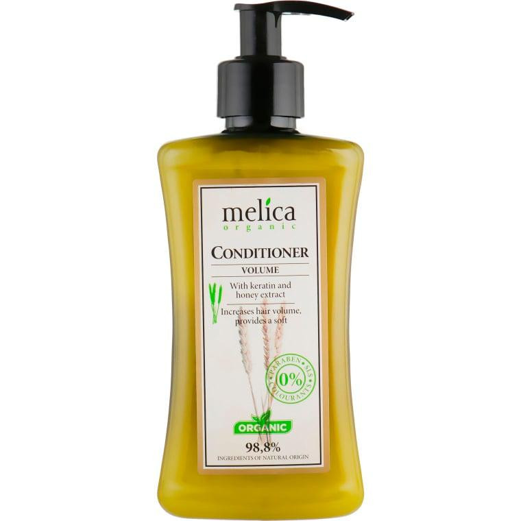 Melica organic Organic Volume Conditioner 300 ml Бальзам для волос с кератином и медом (4770416340644) - зображення 1
