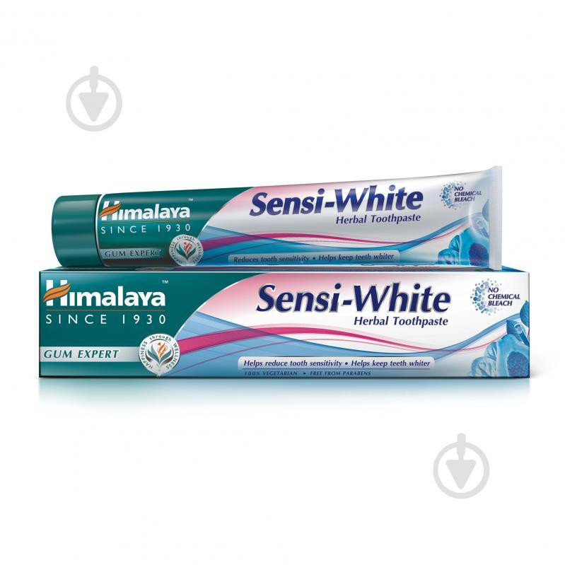 Himalaya Herbals Зубна паста  Sensi-White Herbal Toothpaste 75 мл (6291107220543) - зображення 1