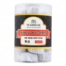 Teahouse Чай китайський  Шу Пуер Міні Точа, тубус, 100 г (4820209841091)