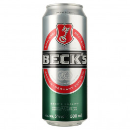Beck's Пиво , світле, 5%, з/б, 0,5 л (911494) ()
