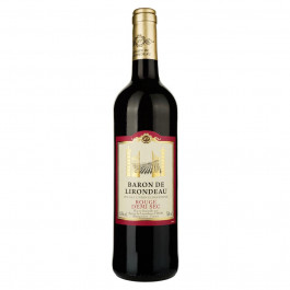 Baron de Lirondeau Вино красное полусухое 0.75 л 11% (3107874905138)