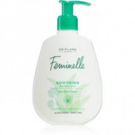 Oriflame Feminelle гель для інтимної гігієни з заспокоюючим ефектом Aloe Vera & Mallow 300 мл