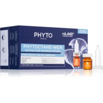 Phyto Phytocyane Men Treatment засіб для стимулювання росту та проти випадіння волосся 12x3.5 мл - зображення 1