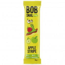 Bob Snail Цукерка  фруктова Яблучний страйп, 14 г (4820219344247)