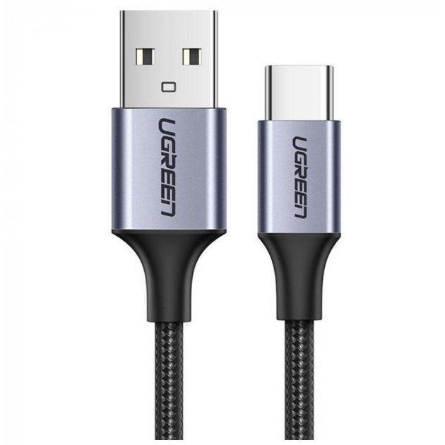 UGREEN US288 USB-A to Type-C QC3.0 18W 3m Black (60408) - зображення 1