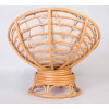 CRUZO Крісло-гойдалка Папасан  кругле плетене з ротанга з м&#39;яким сидінням подушкою (kk0014) - зображення 2