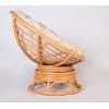 CRUZO Крісло-гойдалка Папасан  кругле плетене з ротанга з м&#39;яким сидінням подушкою (kk0014) - зображення 4