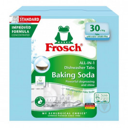 Frosch Таблетки для миття посуду в посудомийних машинах  Сода 30 шт (4009175965059)