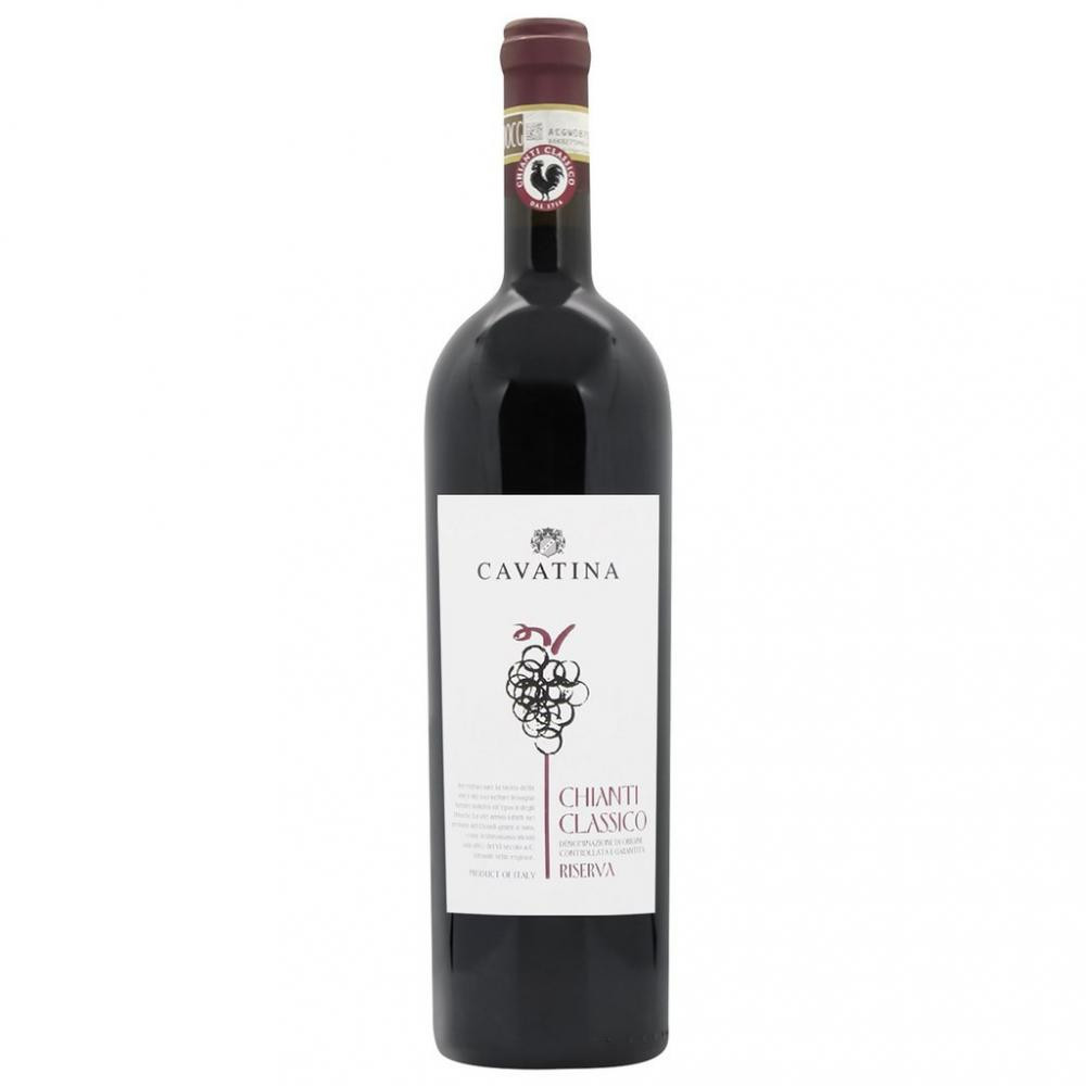 Schenk Вино  Cavatina Chianti Classico Riserva White label 0,75 л сухе тихе червоне (8009620804373) - зображення 1