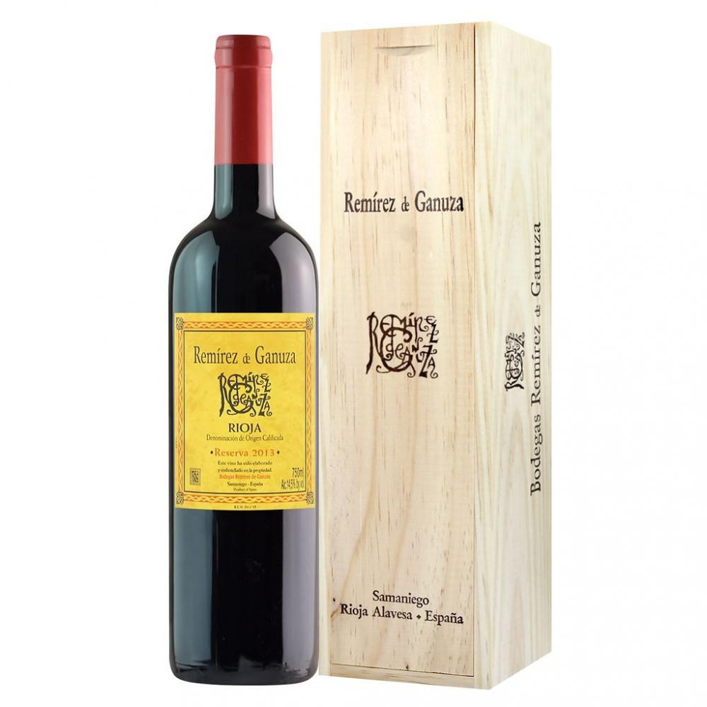Remirez de Ganuza Вино  Reserva 2013 0,75 л сухе тихе червоне (8437017304685) - зображення 1