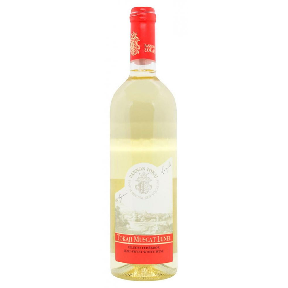 Pannon Tokaji Вино  Muscat Lunel 0,75 л напівсолодке тихе біле (5999880469357) - зображення 1