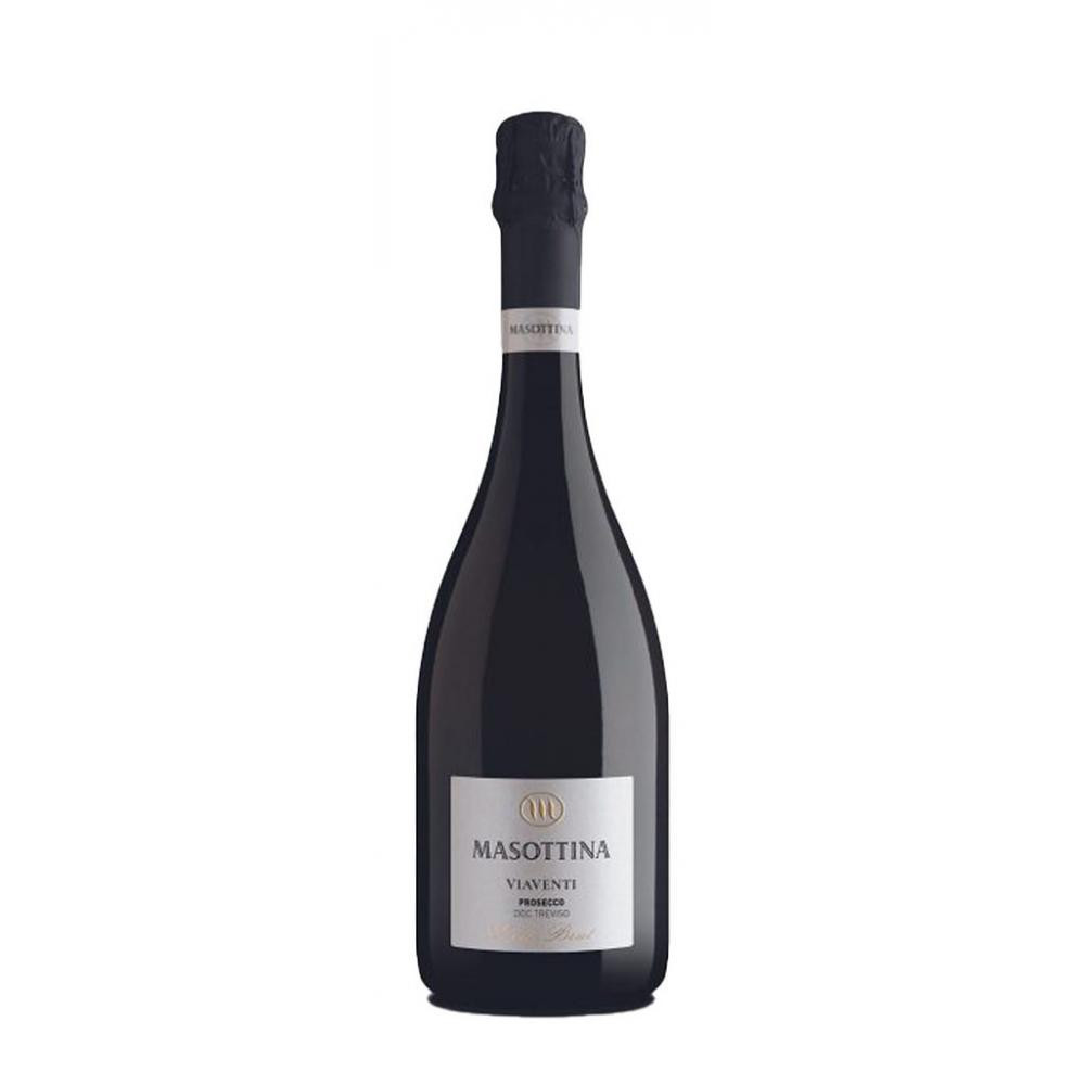 Masottina Вино  Via Venti Prosecco Treviso Extra Brut 0,75 л брют просекко (рrosecco) біле (8016861174660) - зображення 1