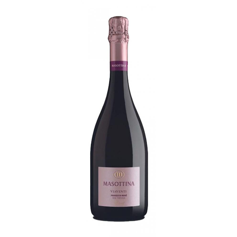 Masottina Вино  Via Venti Prosecco Treviso Rose 0,75 л брют просекко (рrosecco) рожеве (8016861173083) - зображення 1