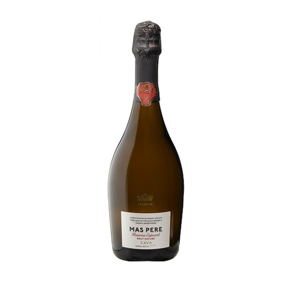 Pere Ventura Вино Mas Pere Reserva Especial Brut Nature 0,75 л брют ігристе біле (8426998236757) - зображення 1