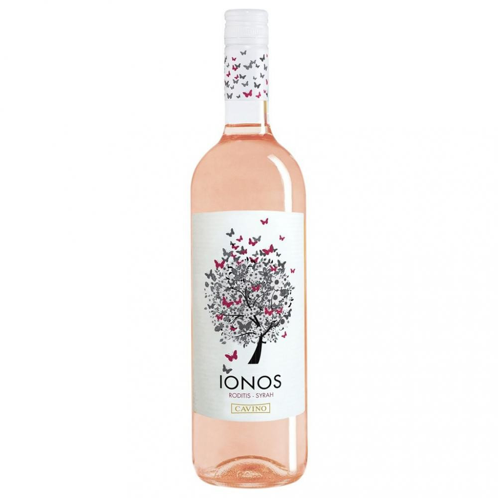 Cavino Вино  Ionos Rose 0,75 л сухе тихе рожеве (5201015013060) - зображення 1