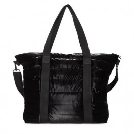 Rains - Tote Bag Quilted Velvet Black