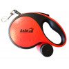 AnimAll Повідець-рулетка  з диспенсером, для собак вагою до 50 кг, 8 м, червона (171740) - зображення 1