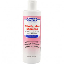 Davis Veterinary Davis KetoHexidine Shampoo шампунь с 2% хлоргексидином и 1% кетоконазолом для собак, котов 355 мл KH