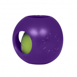 Jolly Pets Игрушки для собак мяч двойной Тизер болл 10х10х10 см Фиолетовая (1504PRP)