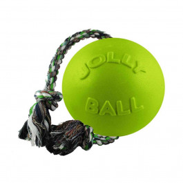 Jolly Pets Игрушки для собак мяч с канатом Ромпей-н-Ролл 22х45х22 см Фиолетовая (608PRP)