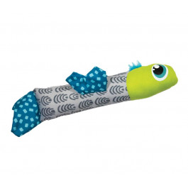 Petstages игрушка Петстейджес «Хрустящая рыбка» с кошачьей мятой 34,5х7х4 см (pt68045)