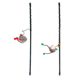 Karlie-Flamingo Rod With Mouse - удочка дразнилка с мышью для кошек (504231)