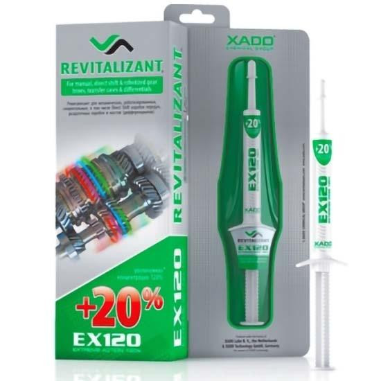 XADO Ревитализант для кпп і редукторів Revitalizant EX120, 8мл - зображення 1