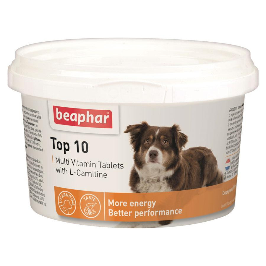 Beaphar Top 10 For Dogs 750 табл - зображення 1