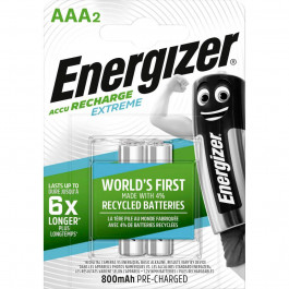 Energizer AAA 800mAh NiMH 2шт Recharge Extreme (E300624300)