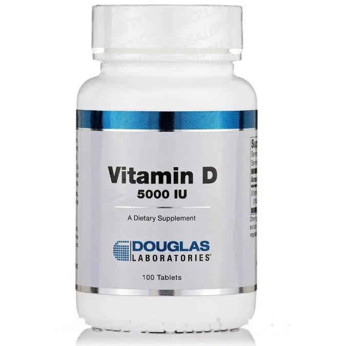 Douglas Laboratories Vitamin D3 Вітамін Д3 5000 МО 100 таблеток - зображення 1