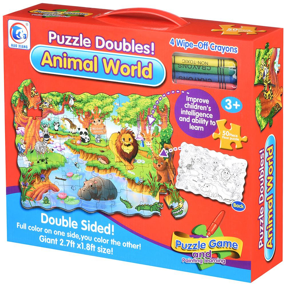 Same Toy Пазл-раскраска Мир животных (2030Ut) - зображення 1