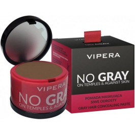 Vipera Тонуюча пудра-коректор  No Gray для зафарбовування сивини та відростків волосся №01 світло-коричнева