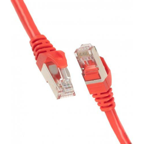 2E UTP Cat 5e 1m Red (2E-PC5ECA-100RD) - зображення 1