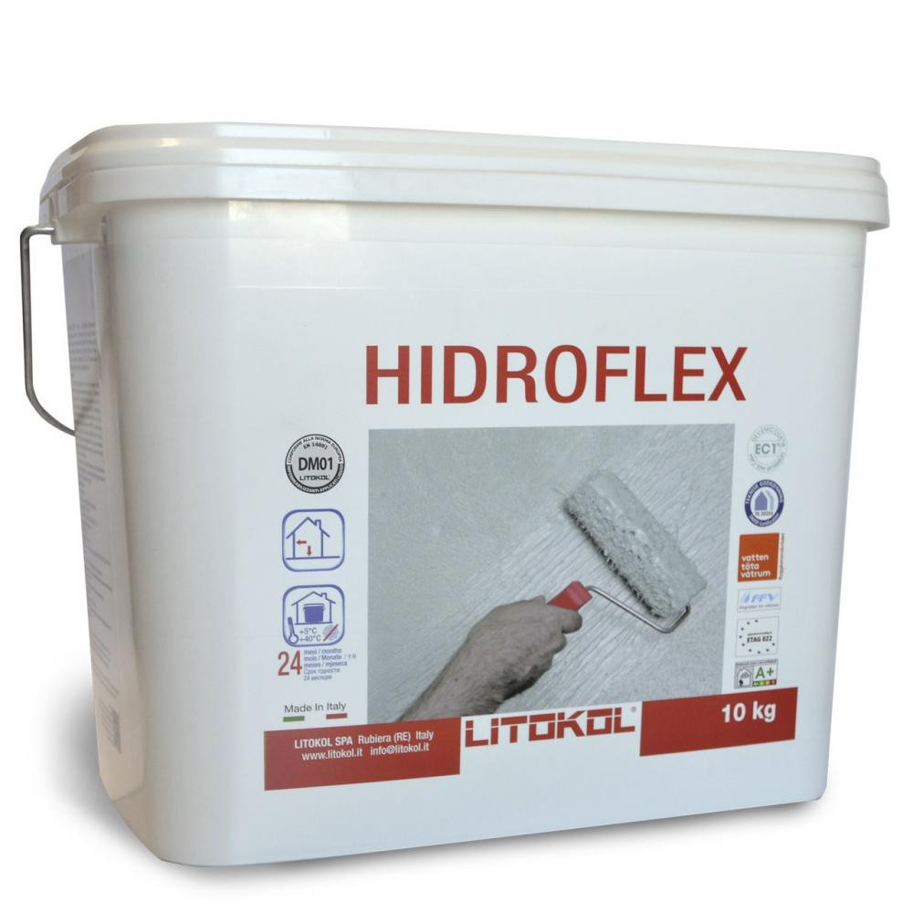 LITOKOL гидроизоляционная смесь  Hidroflex 10 кг (HFL0010) - зображення 1