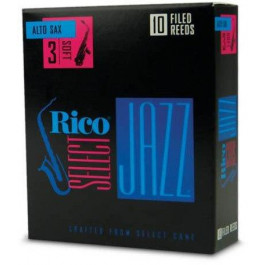 RICO Трости для альт саксофона SelectJazz толщина 3 Medium 10 шт. (RSF10ASX3M)