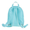 Assa Шкіряний жіночий рюкзак блакитного кольору  1064/2-1 - зображення 4