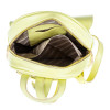 Assa Шкіряний жіночий рюкзак жовтий  1064-банан - зображення 5