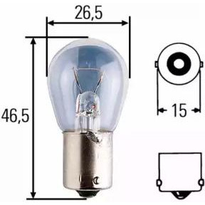 Hella R18W 24V BA15s 18W (8GA002072241) - зображення 1