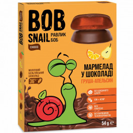 Bob Snail Мармелад  Груша Апельсин в молочному шоколаді 54 г (1740485)