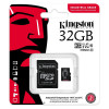 Kingston 32 GB microSDHC UHS-I (U3) V30 A1 Industrial + SD Adapter (SDCIT2/32GB) - зображення 1