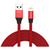 GOLF GC-55I Lightning cable 1m Red - зображення 1